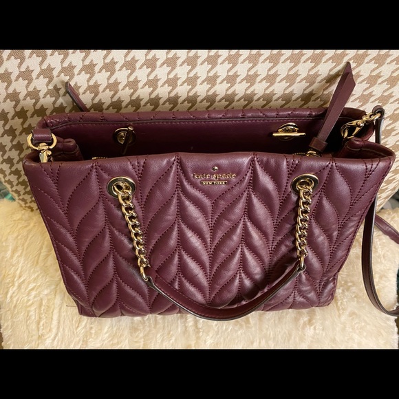 Kate Spade Quilted Handbag/purse - Picture 2 of 6